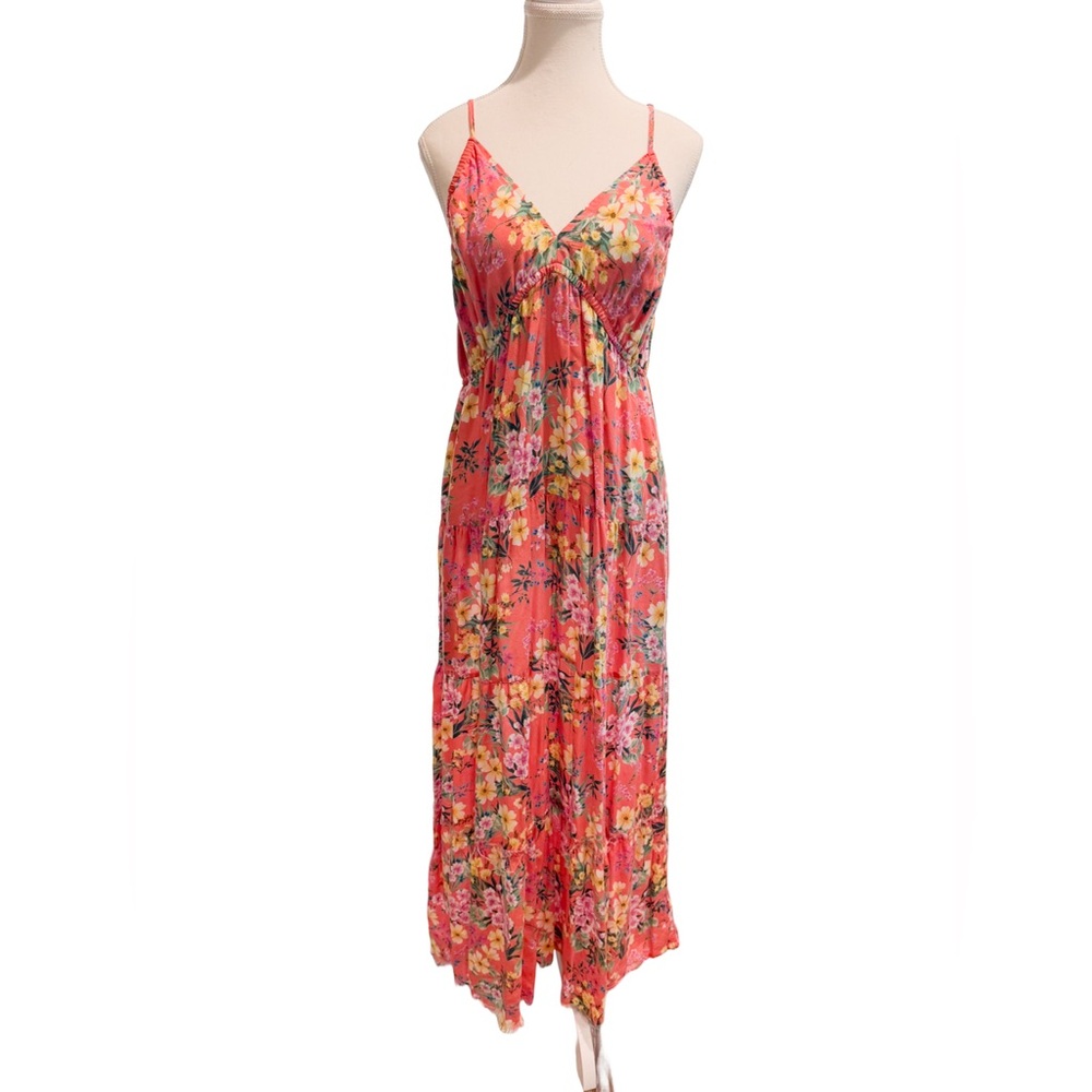 Kut from the Kloth Coral Floral Sundress